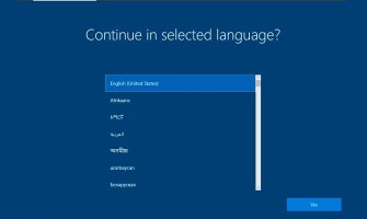 Windows language translation