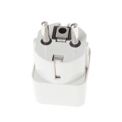 Adapter PL/UK 10A white