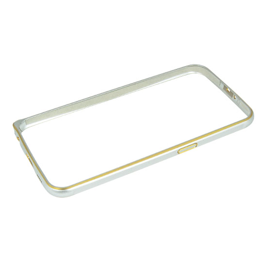 Алюминиевый Чехол Samsung S6 silver