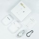 Wireless headset BLUETOOTH i9S 5.0 TWS BUTTON white