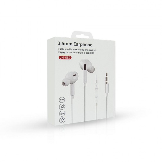 Wireless headset STEREO JH-082 3.5mm biały