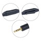 Wireless headset STEREO. JACK 2,5mm black