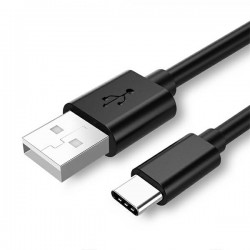 Зарядка Samsung EP-TA200EB+USB-C black