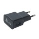 Laadija USB ACURA 5V/1A BW-H19 black