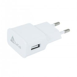 Laadija USB ACURA 5V/1A BW-H19 white