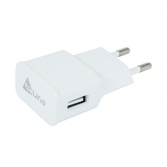 Laadija USB ACURA 5V/2A BW-H19 white