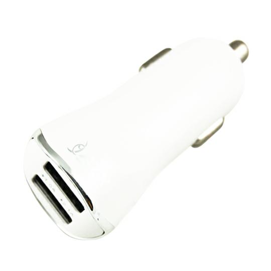 Car charging ATX 2xUSB 1A / 2,1A white