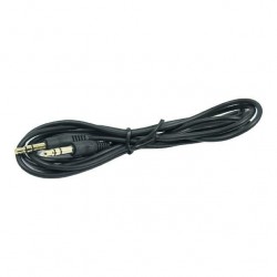Cable AUX 3,5/3,5 1M  black