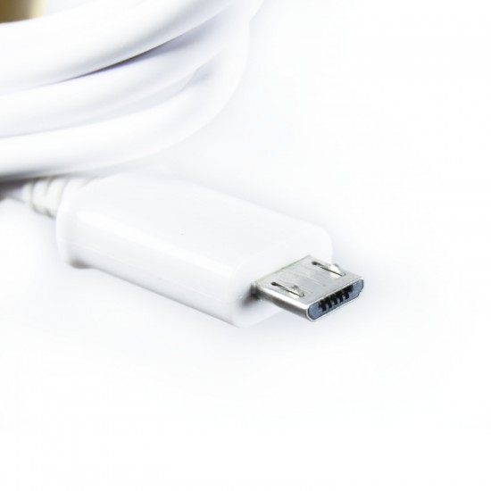 Кабель USB MICRO USB AAA white