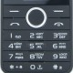 Telephone MAXCOM. MM136 blu/whi CYRYLICA