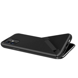 Чехол CARBON FOLDING iPhone XI/11 6,1" black