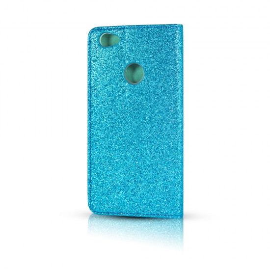 Case ETUI BROKAT HUAWEI Y7 2018 PRIME blue