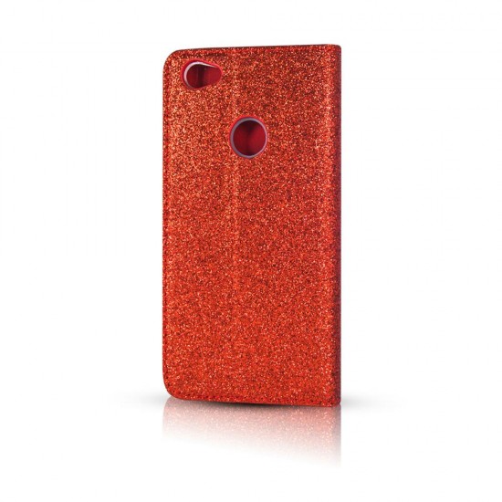 Case ETUI BROKAT HUAWEI Y7 2018 PRIME red