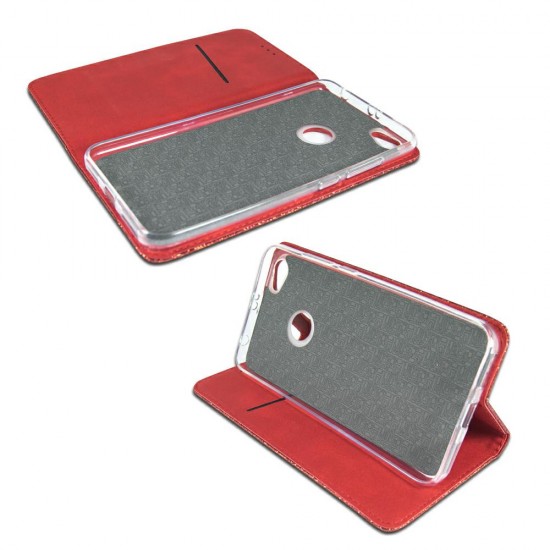 Case ETUI BROKAT HUAWEI Y7 2018 PRIME red