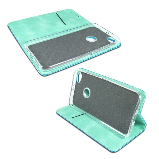 Case ETUI BROKAT LG Q7 DUAL blue