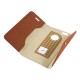 Case FENICE CLUTCH iPhone 5/5S/5SE brown/blister Case FENICE CLUTCH iPhone 5/5S/5SE brown/blister