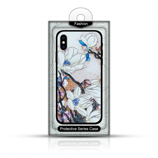 Case FLOWERS 3D iPhone XI/11 PRO 5,8 white
