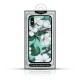 Case FLOWERS 3D Samsung A80 green