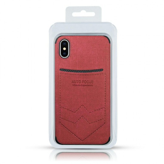 Kaaned FOCUS CASE Samsung A9 2018 red