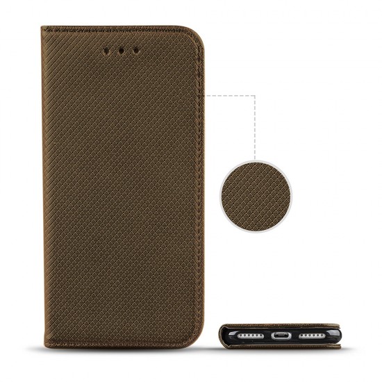 Kaaned MAGNETIC CASE HUAWEI Y3 2017 dark gold Kaaned MAGNETIC CASE HUAWEI Y3 2017 dark gold