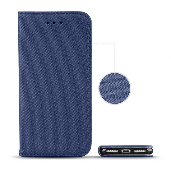 Kaaned MAGNETIC CASE LG K8 2017 dark blue