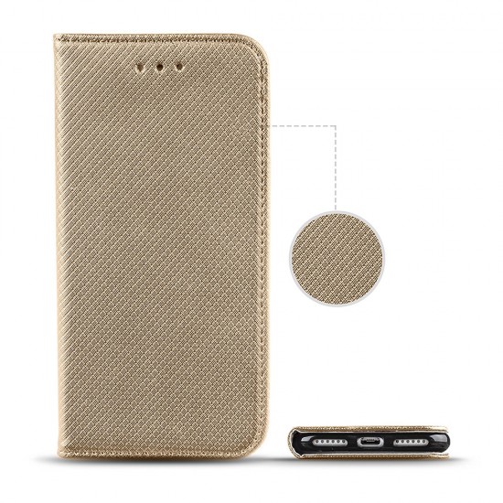 Case MAGNETIC CASE LG Q6 gold