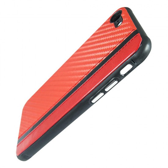 Чехол MULSAE CARBON HUAWEI P30  red