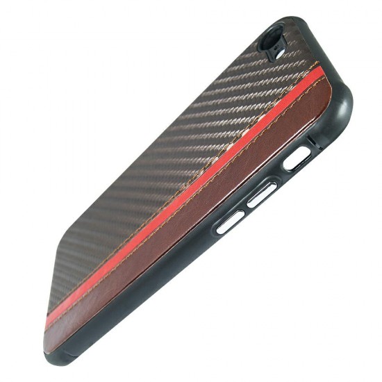 Case MULSAE CARBON iPhone X/XS brown