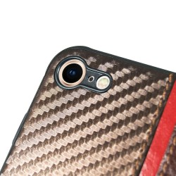 Чехол MULSAE CARBON iPhone X/XS brown