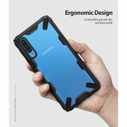 Чехол SPIGEN RINGKE FUSION X Samsung A70 black