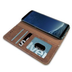 Чехол SUEDE BOOK LG K30 2019 brown