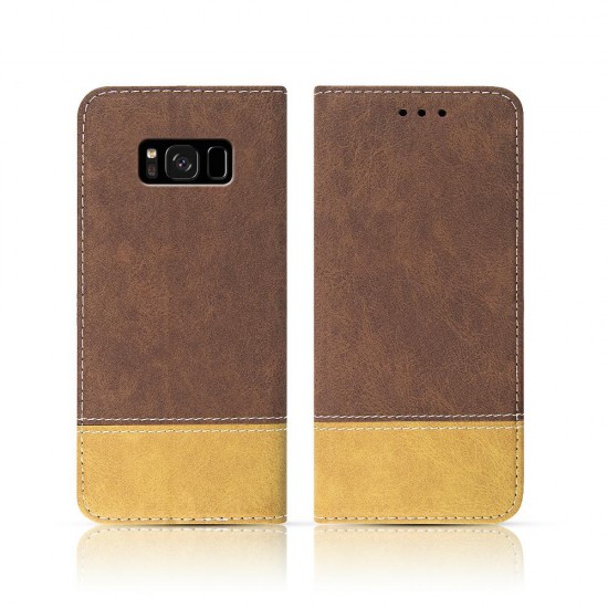 Чехол SUEDE BOOK Samsung A30/A20 brown