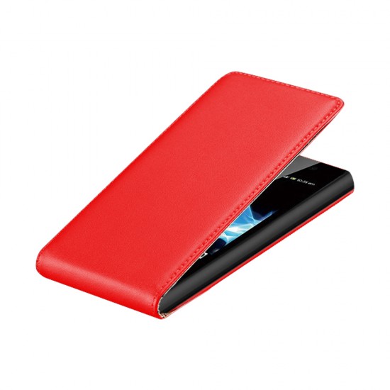 Чехол-кабура RUBBER HUAWEI P8 red