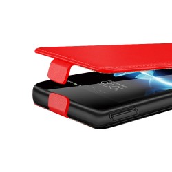 Чехол-кабура RUBBER HUAWEI P8 red