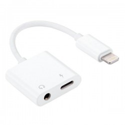 Adapter iPhone 6/7 - 3,5mm I iPhone 6/7 white
