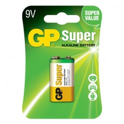 Battery SUPERALKALINE GP 9V 6LF22 1szt