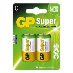 Battery SUPERALKALINE GP C LR14 2szt