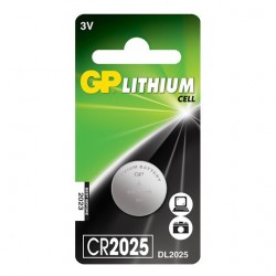 Aku литиевый GP 3V CR2025 1szt