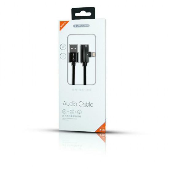 Cable JELLICO K18 USB Adapter black