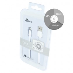 Кабель USB ACURA iPhone 5 CU5 1.5M BOX white