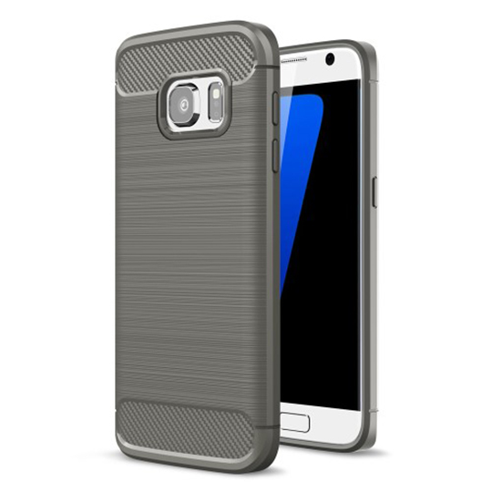 Case CARBON Nokia 8 gray
