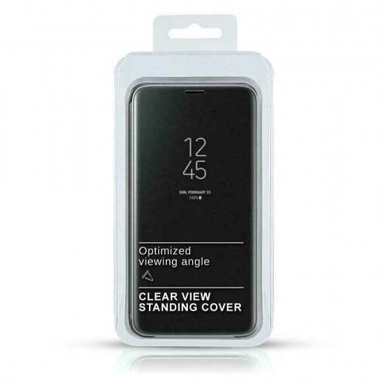 Case CLEAR VIEW COVER HUAWEI P40 .black