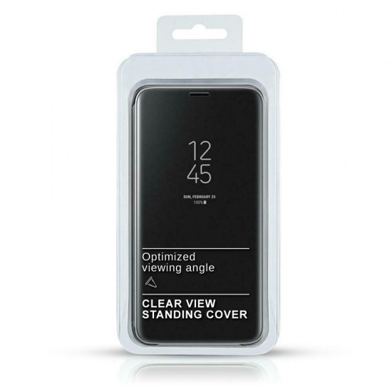 Kaaned CLEAR VIEW COVER HUAWEI P40 LITE .black