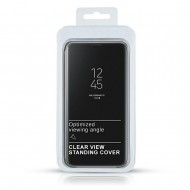 Case CLEAR VIEW COVER Samsung A20S black