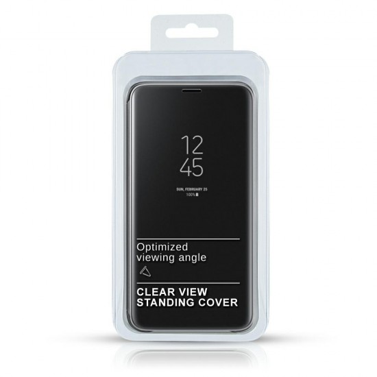 Case CLEAR VIEW COVER Samsung A70 black
