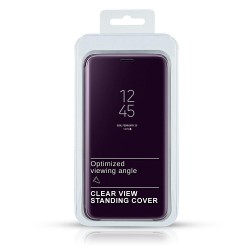 Case CLEAR VIEW COVER Samsung NOTE 10+ purple