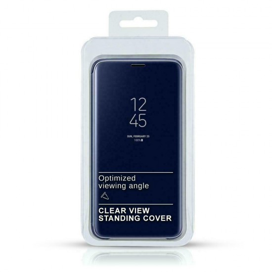 Case CLEAR VIEW COVER Samsung NOTE 10 LITE blue