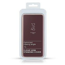 Case CLEAR VIEW COVER Samsung S10E purple