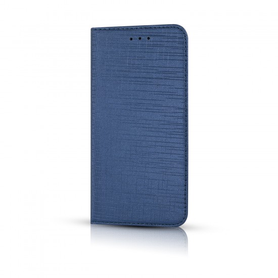 Kaaned ETUI JEANS LG Q7 DUAL blue