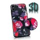 Чехол FLOWERS 3D XIAOMI REDMI NOTE 8 PRO black